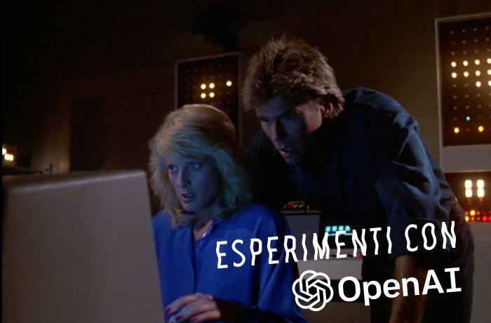 Esperimenti con intelligenza artificiale