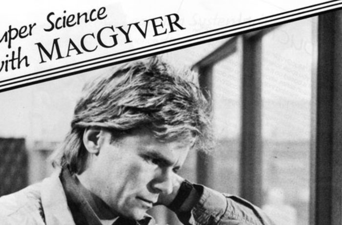 MacGyver in classe: l’opuscolo didattico che trasformava la serie in una lezione di scienza!
